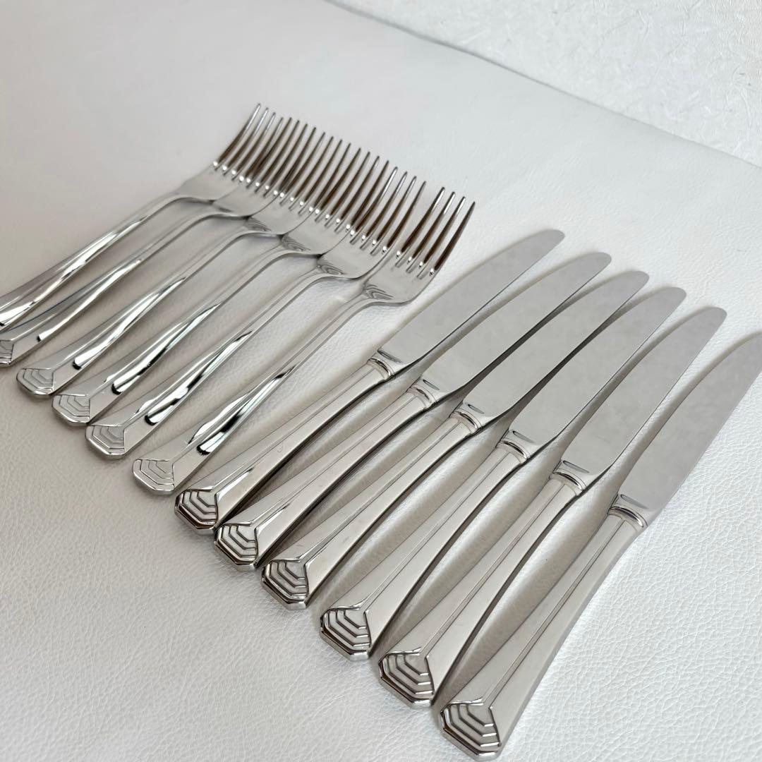 【希少】【良品】【クリストフル】フォーク ナイフ カトラリー セット ディナー