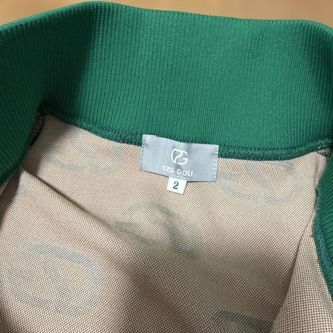 CPG GOLF ゴルフウェア　Wジップアップジャケット　ジャンバー　ジャージ