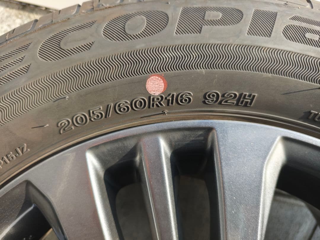 トヨタ ヴォクシー90 純正16インチ タイヤホイール4本セット