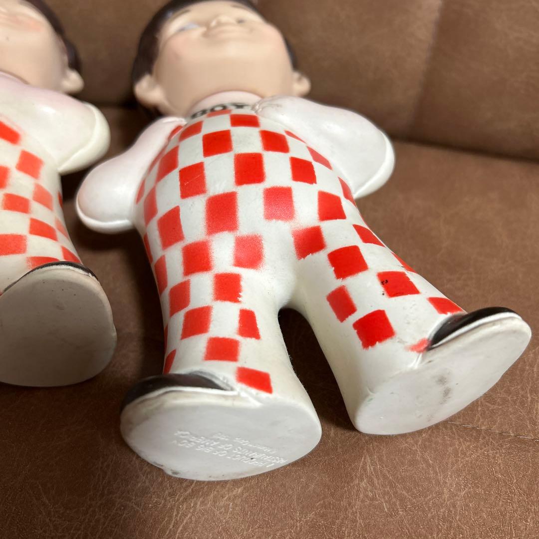 ビンテージ*1973年製 ビッグボーイ貯金箱　Big Boy 二体アメリカン雑貨