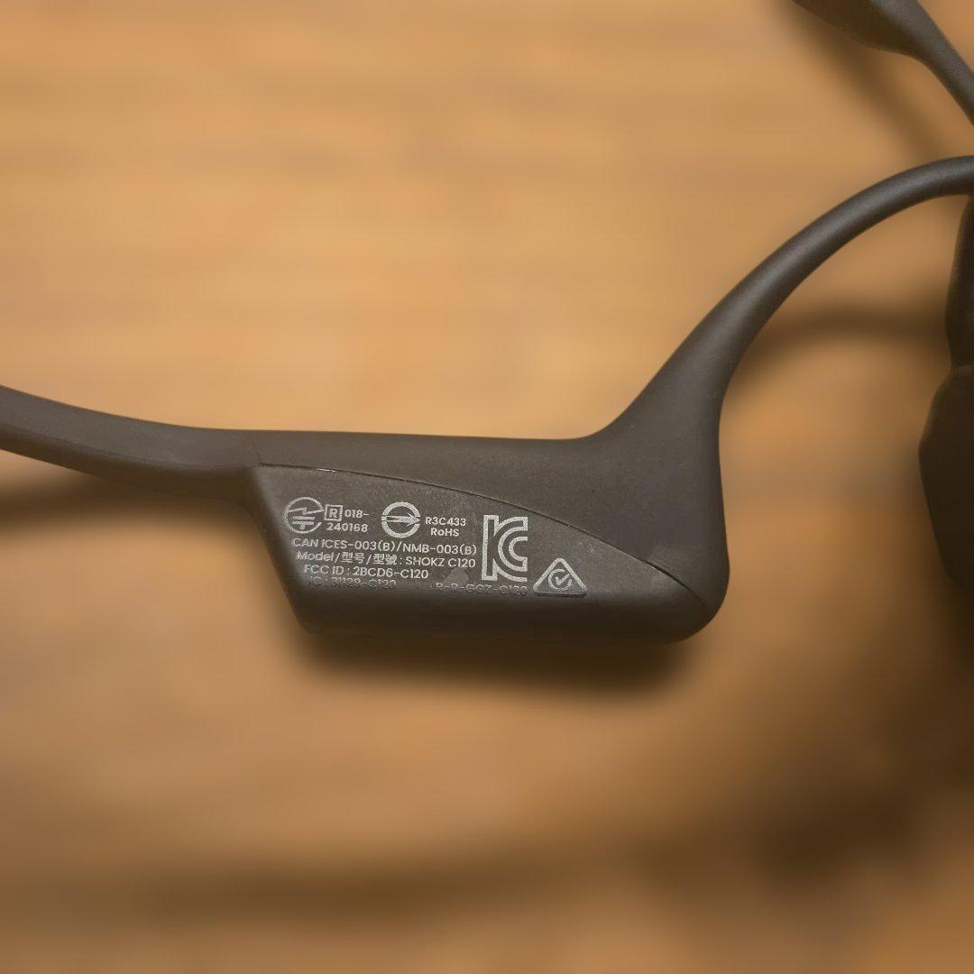 ➁SHOKZ OPENCOMM 2 2025 Upgrade版 骨伝導イヤホン