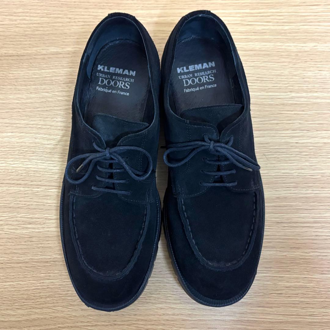 本ちゃん新品未使用　クレマン　アーバンリサーチ別注　黒　スエード　41