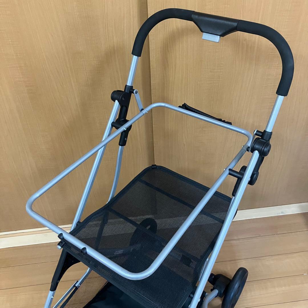 EcoCa エコカ ショッピングカート 本体 折り畳み式 ブラック