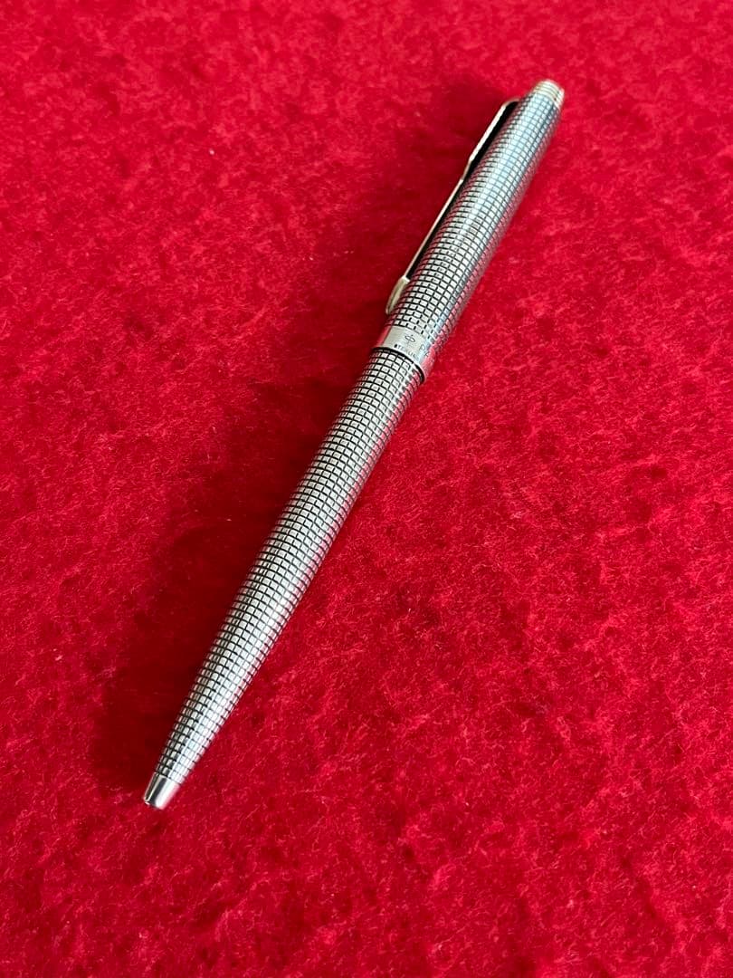 パーカー75ボールペン シズレ スターリングシルバー ❗️リフィル新品‼️