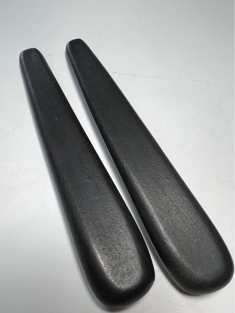老舗高級稀少ヘラ古墨　3丁型2点 43gx2 極上格安で！