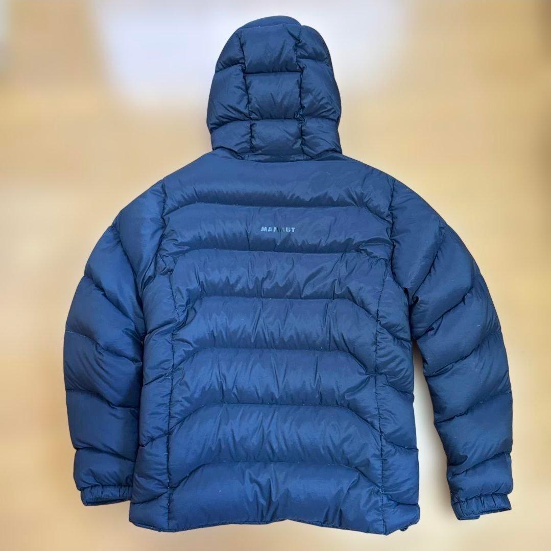 マムート ダウン Xeron フーデッドジャケット 黒 L メンズ