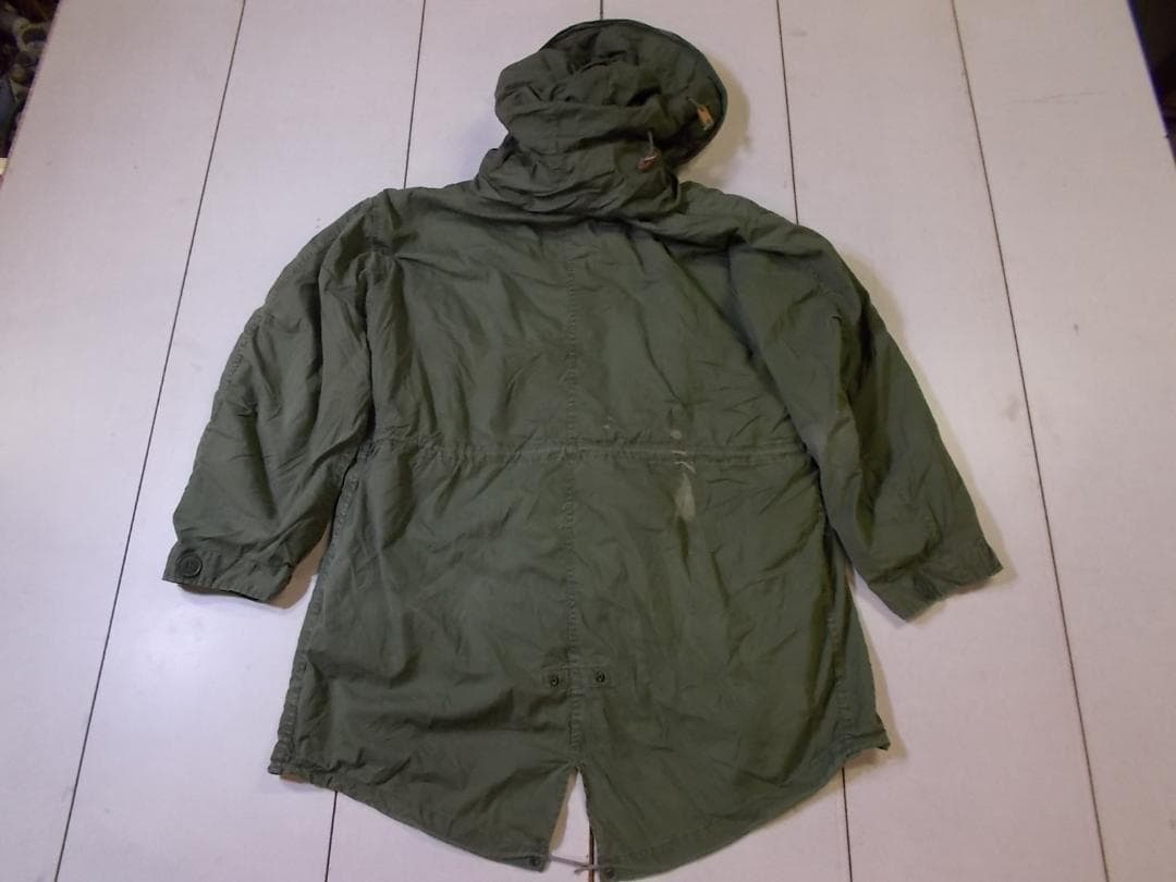米軍実物 Ｍ65 フィッシュテールパーカー フルセット MEDIUM