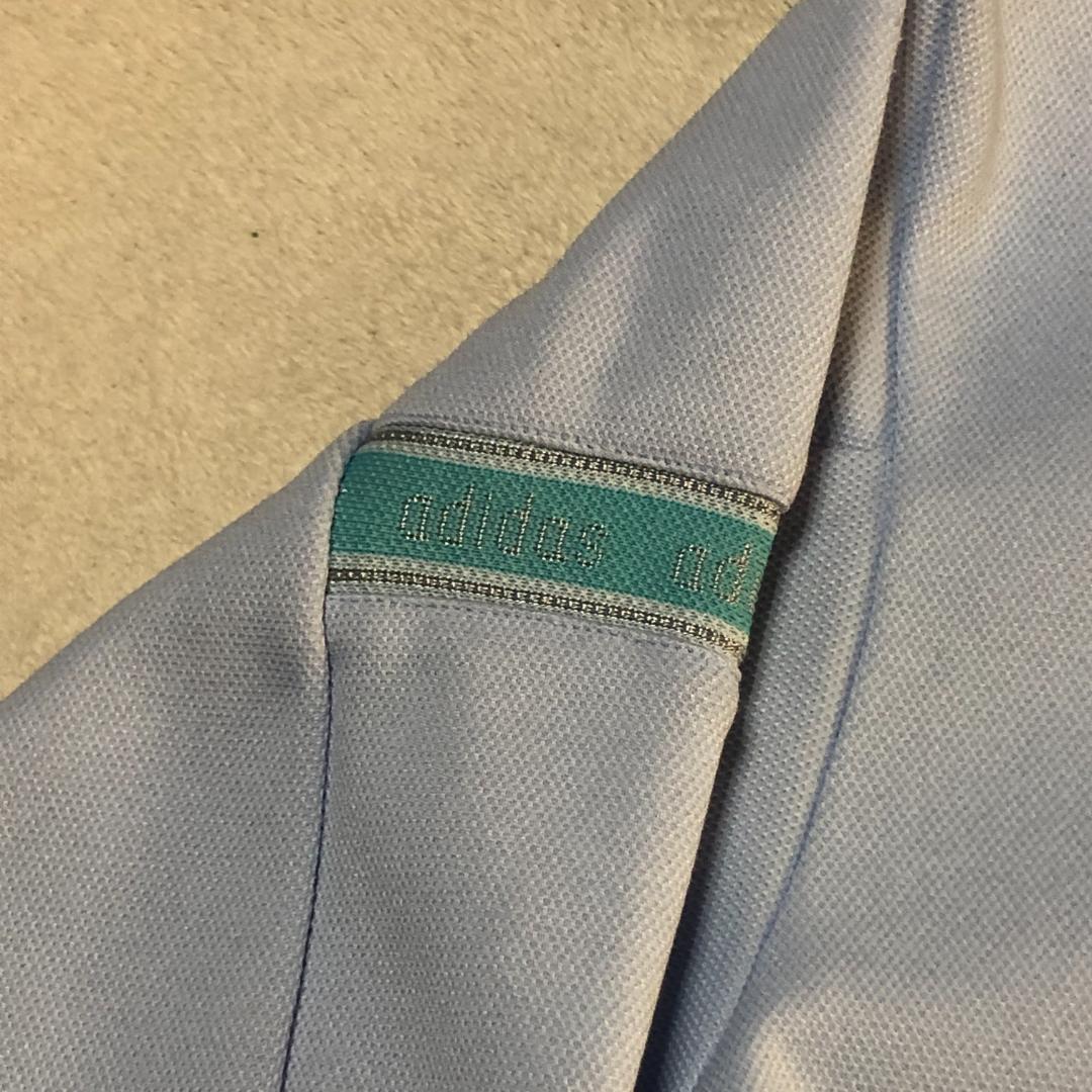 90年代 デサント製 アディダス トラックジャケット トレフォイルロゴ刺繍 S