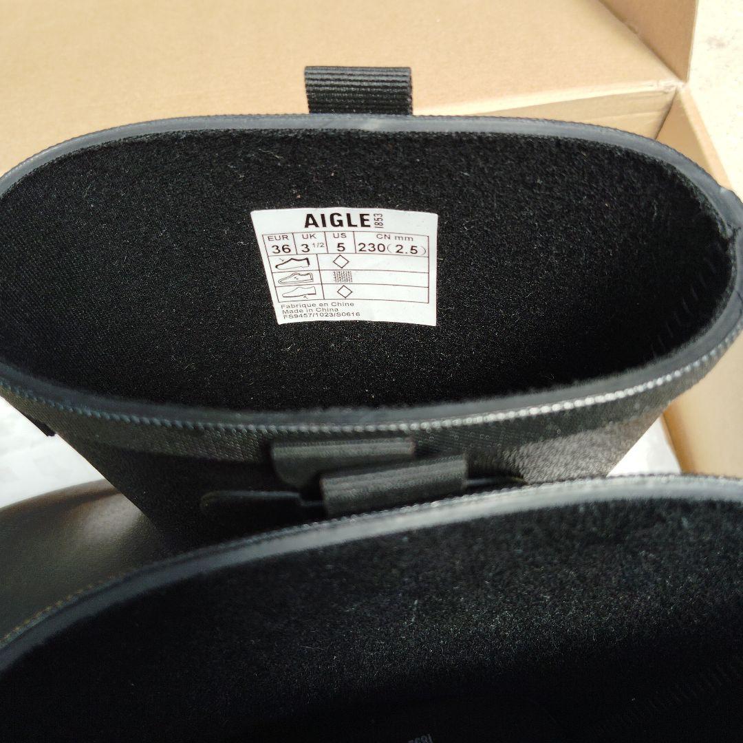 エーグル レインブーツ AIGLE ALYA BLACK