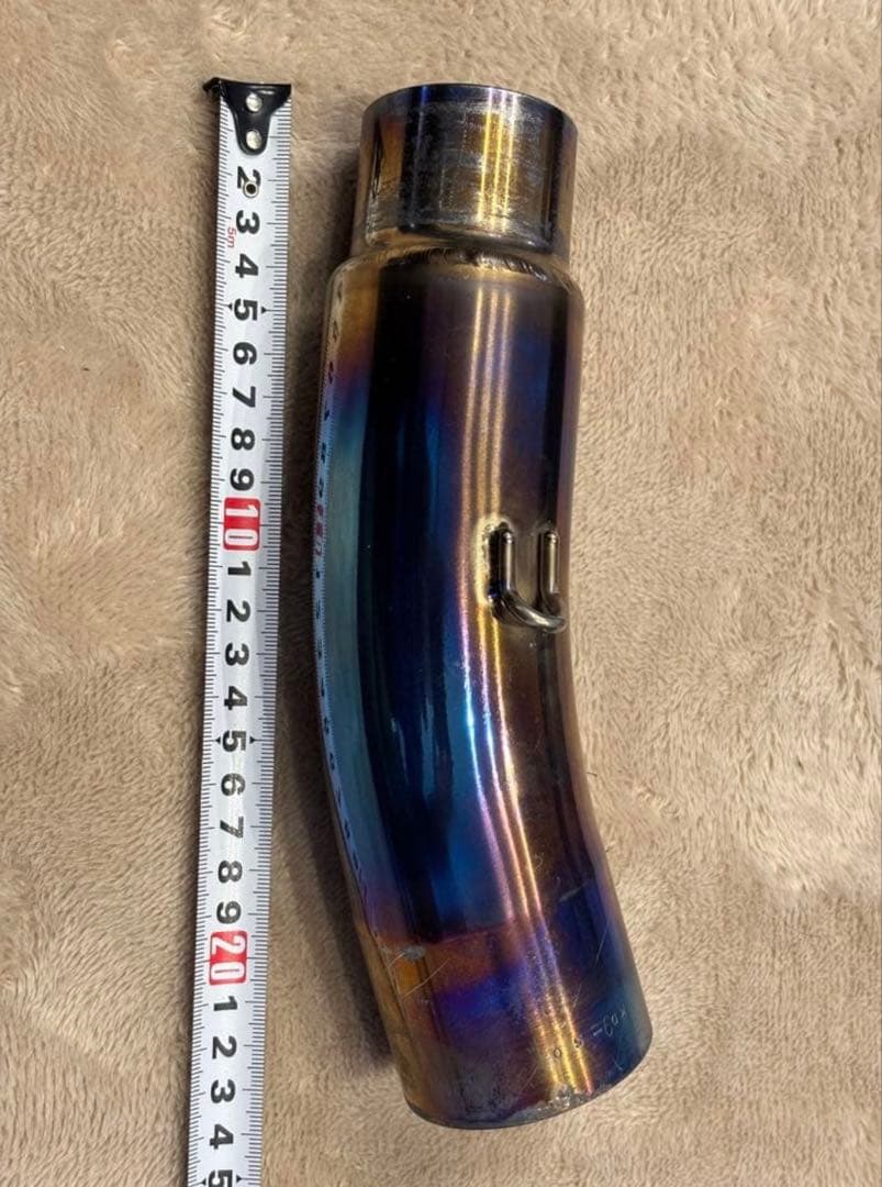 カワサキZX-6R G型用　BEET製　中間パイプ、リングパイプ中古