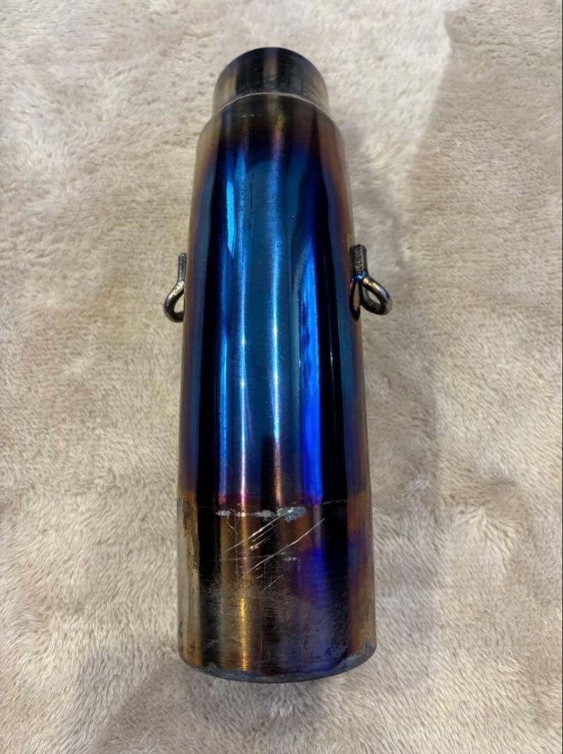 カワサキZX-6R G型用　BEET製　中間パイプ、リングパイプ中古