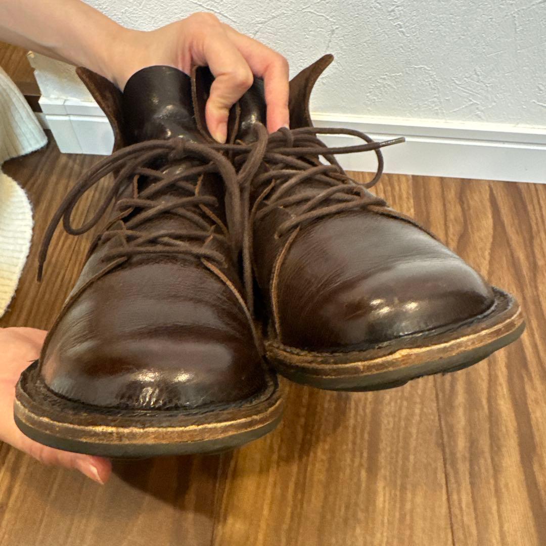 TRIPPEN トリッペン nomad ノマド ダークブラウン レザー ブーツ