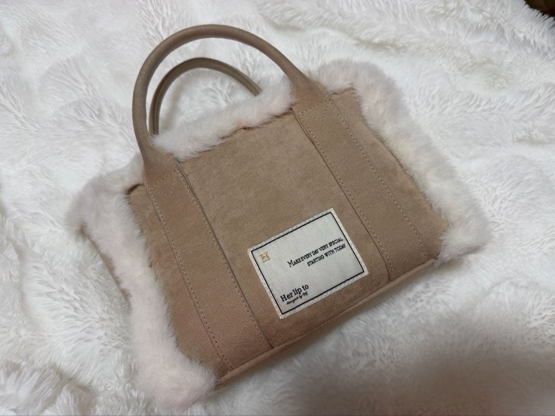 バッグ Her lip to Cozy Winter Tote Bag