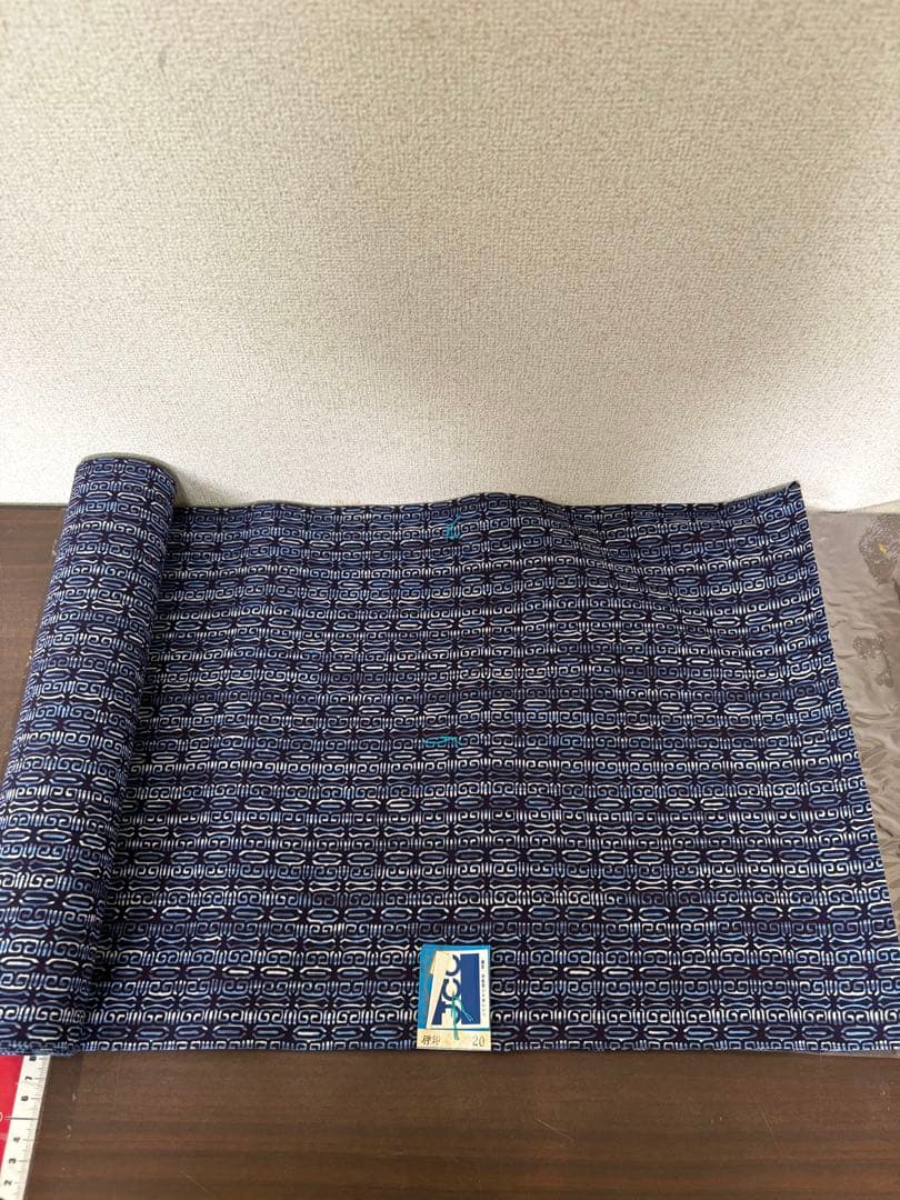 浴衣　反物　6本　まとめて　氣愛染　高級ゆかた　東京本染　綿100％/C-1