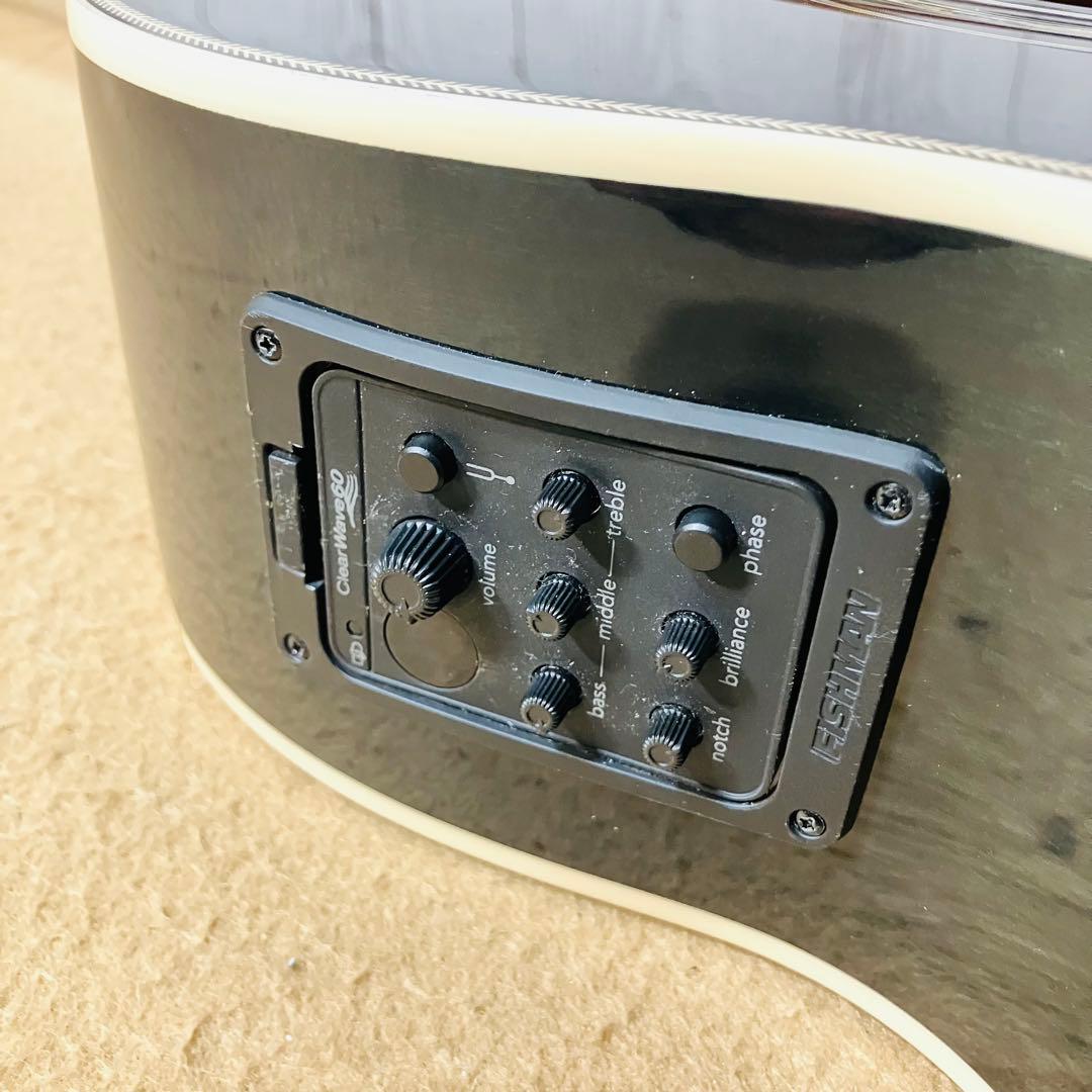 美品 S.YAIRI エレアコ YE-5M/BB ブルーサンバースト ヤイリ