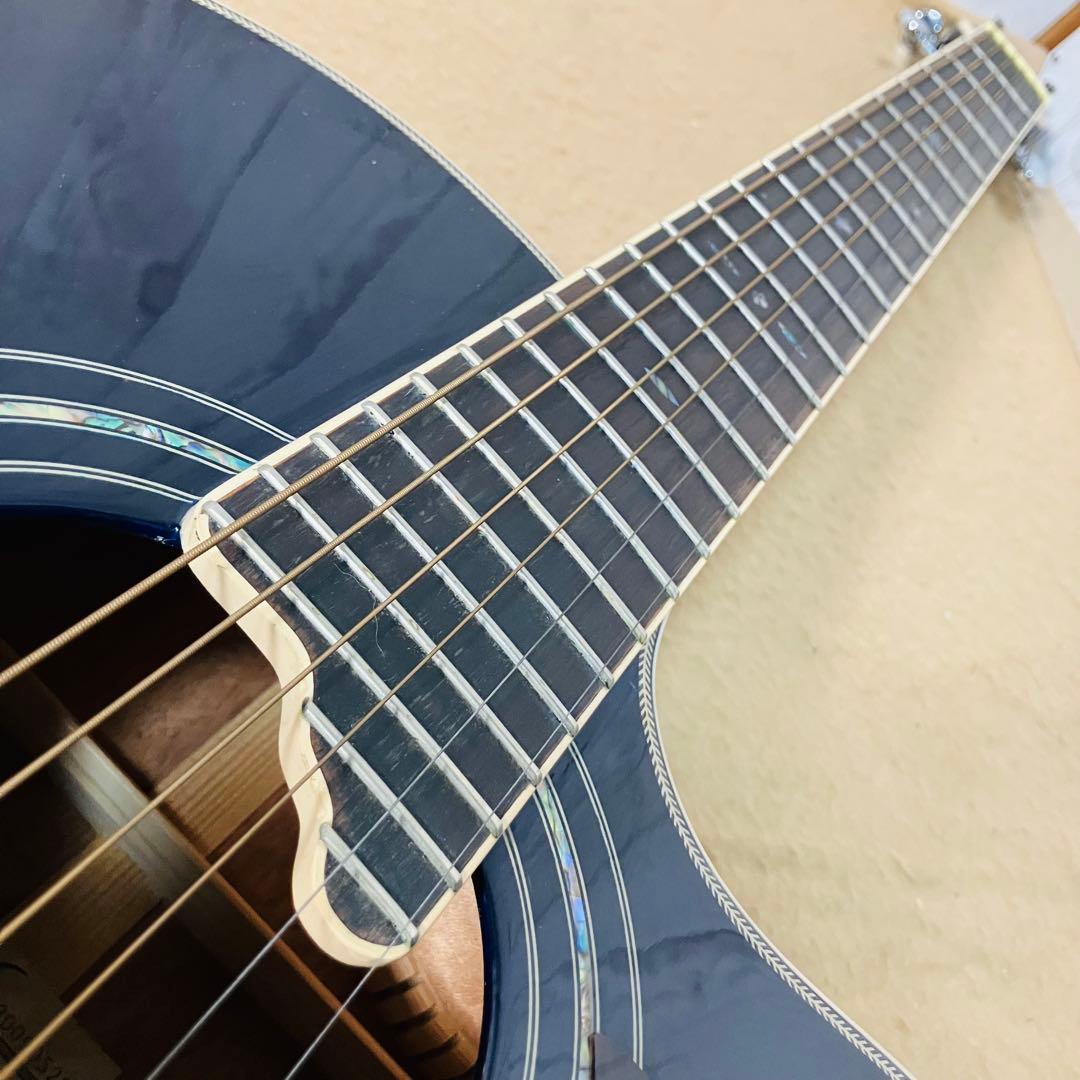 美品 S.YAIRI エレアコ YE-5M/BB ブルーサンバースト ヤイリ