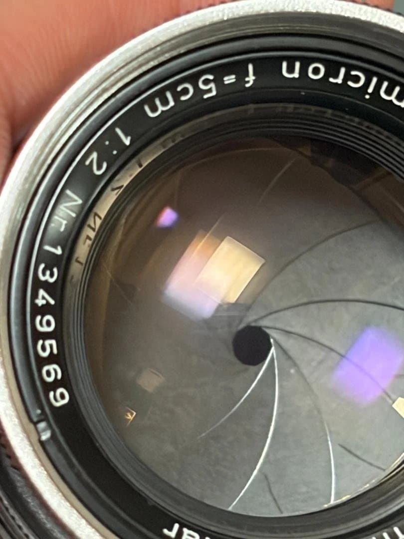 ライカ ズミクロン 50mm f2 沈胴 Lマウント