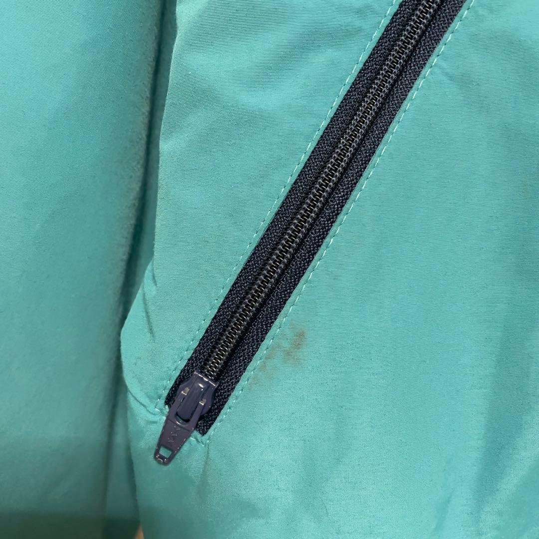 80s エルエルビーン　スリーシーズンジャケット　エメラルド　裏フリース