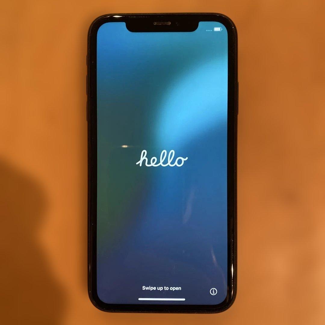 【名品】iPhone X 64GB スペースグレイ SIMフリー 初期化済み