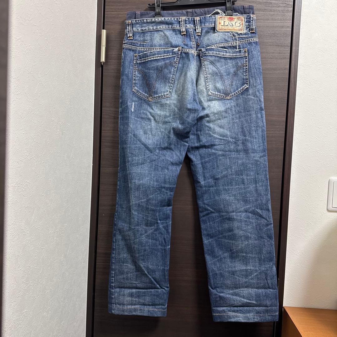 D&G ドルチェアンドガッバーナ レイヤードスタイル デニム 34
