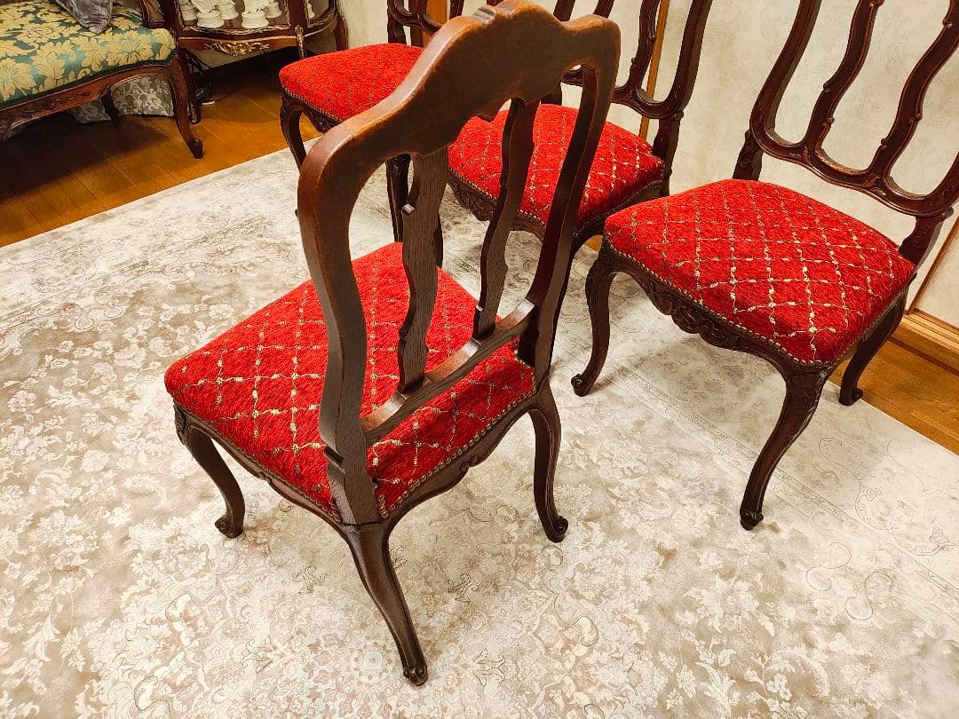 フランスアンティークチェア①断捨離断捨離！