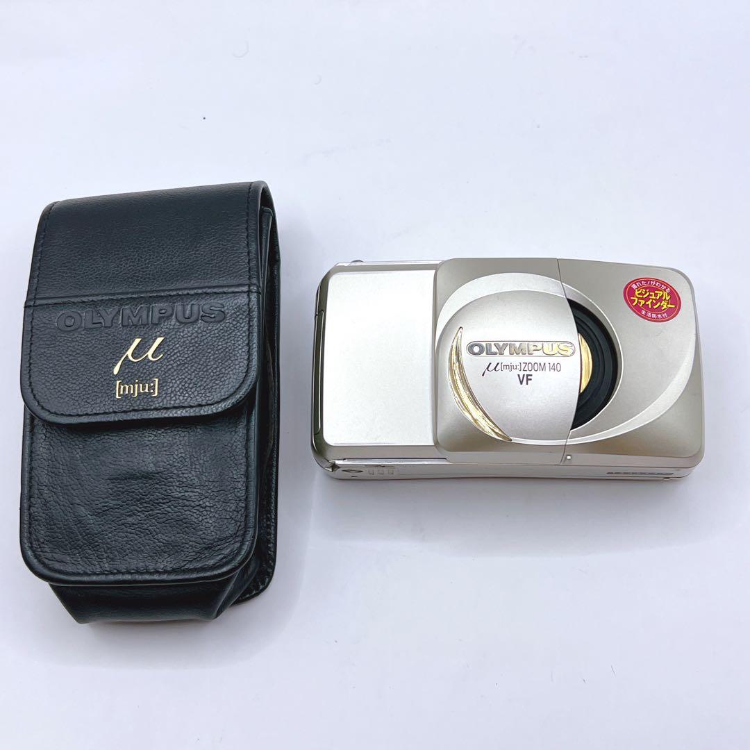 【美品・動作品】 OLYMPUS μ ZOOM 140 VF フィルムカメラ