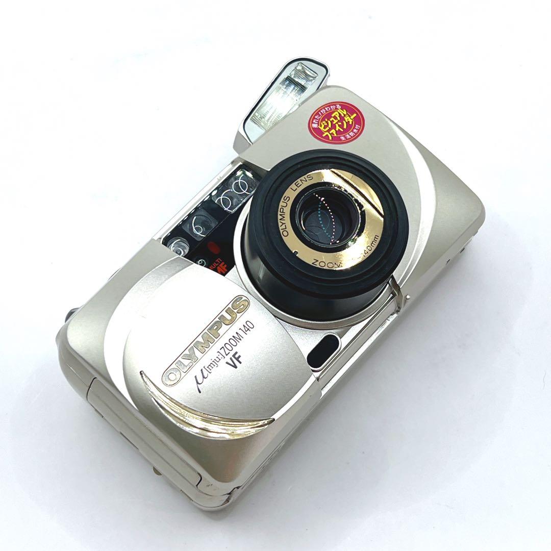 【美品・動作品】 OLYMPUS μ ZOOM 140 VF フィルムカメラ