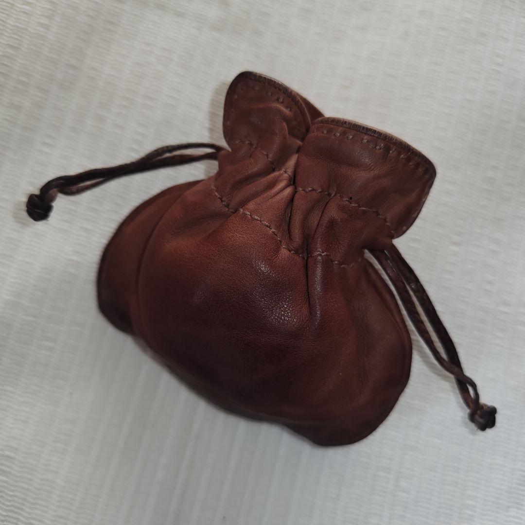 【レア・珍品】エルメス　ヴィンテージ　革ポーチ　ダイスセット　サイコロ