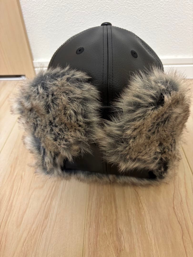 ニューエラ newera 59FIFTY Dog Ear 別注 レザーCAP