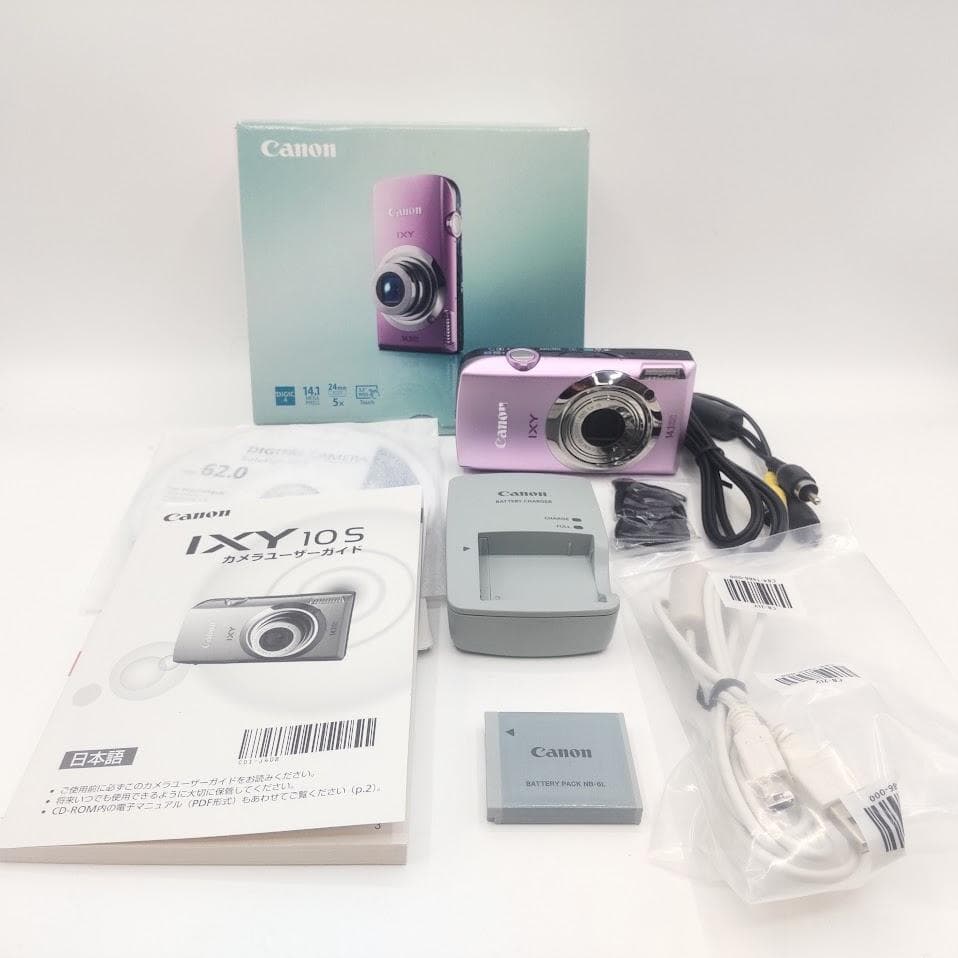 ★ほぼ新品★ Canon キャノン IXY 10S ピンク デジタルカメラ