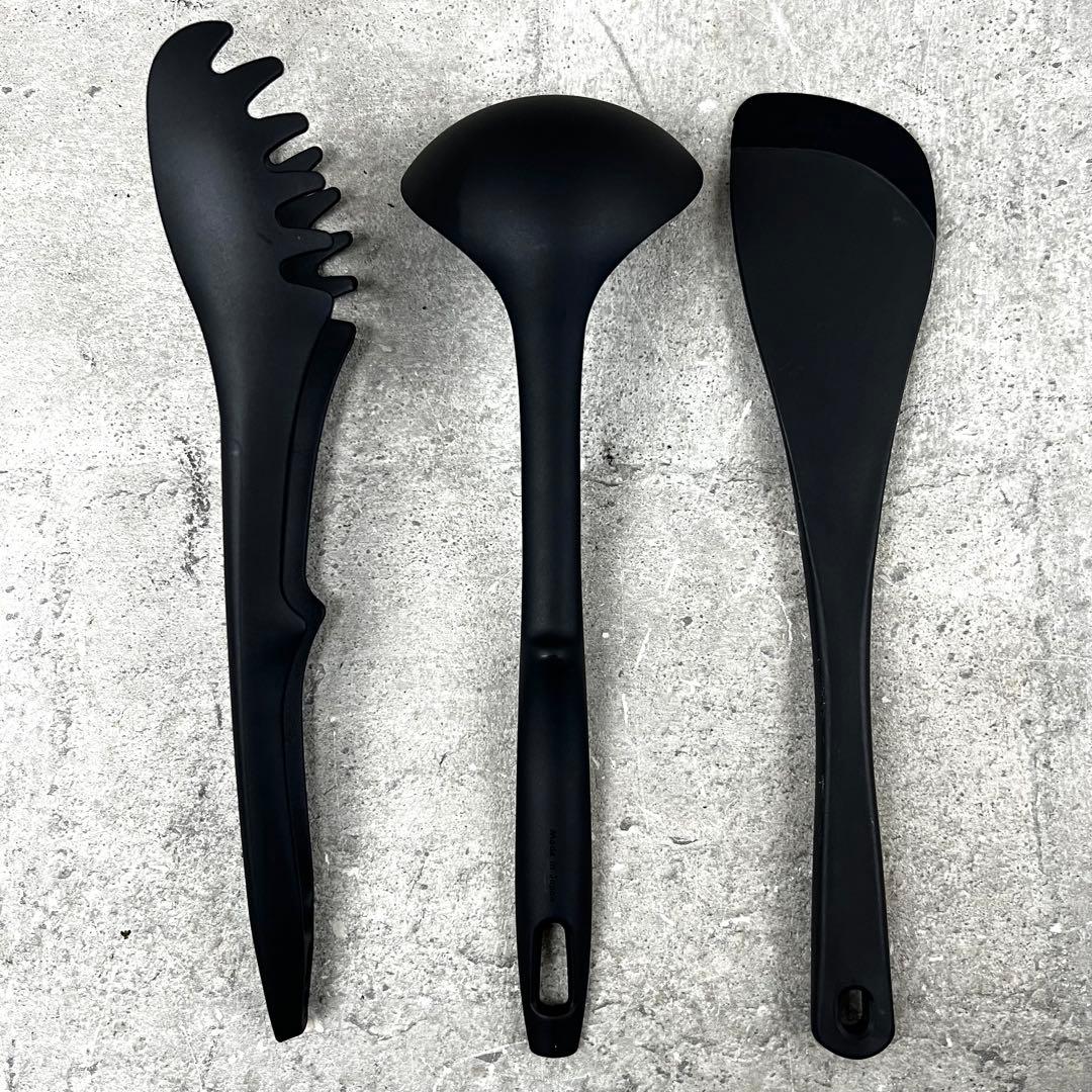 廃盤品 peak キッチンツール6点セット　メッシュケース付き