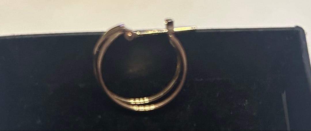 Noir de poupee k10 pierce フープ ノアールドプーペ