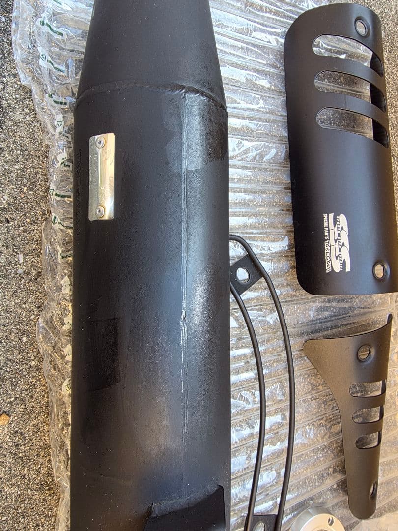 うめ　CL250用　SP武川　SSSマフラー　美品