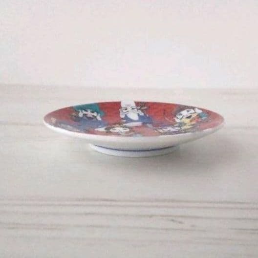 新品　九谷焼　縁起豆皿　七福神