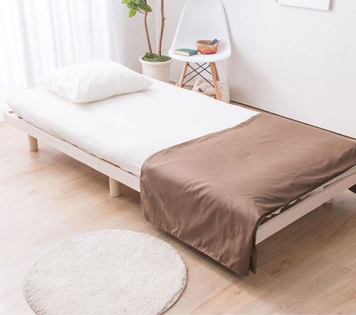 ダブルベット すのこベッド ベットフレーム 木 収納 掃除 寝室 無印 ニトリ