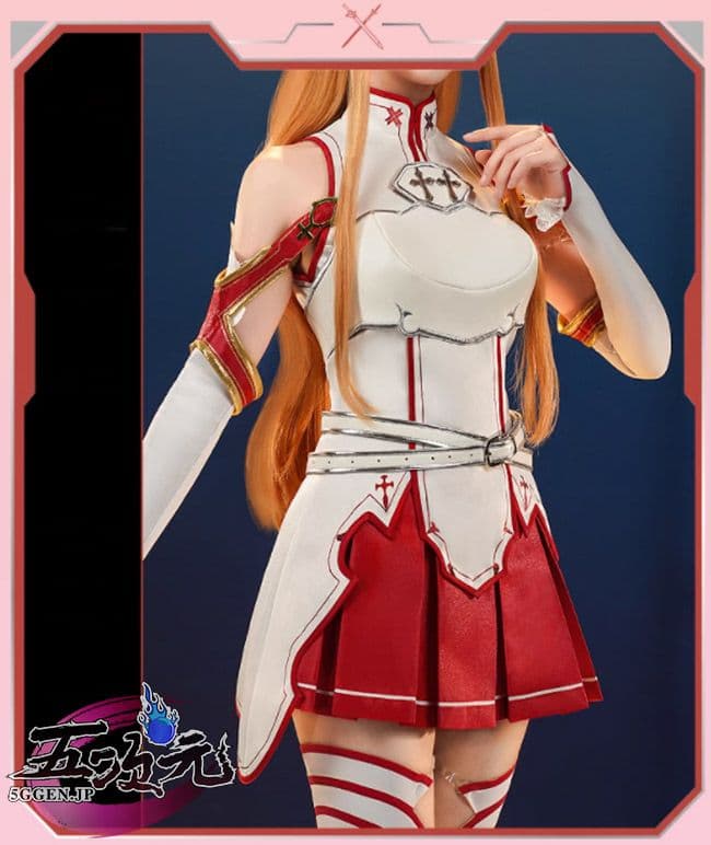 SAO アスナ ソードアート・オンライン コスプレ衣装 三分妄想