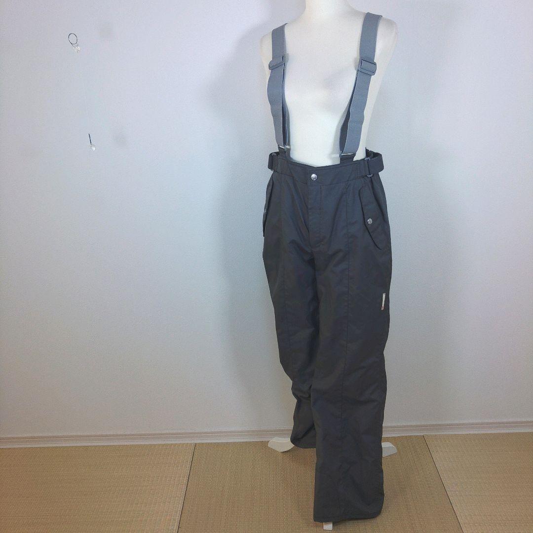 レディース　LL　スキー　スノーボードウェア　上下セット　ブラウン　グレー