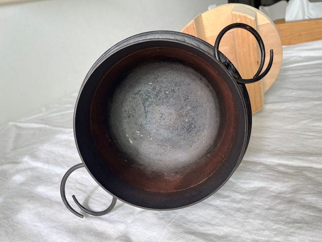 釜定　南部鉄器　羽釜　3合