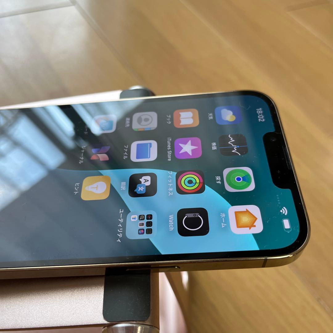 バッテリー新品100%超美品！iPhone13 pro max 128GB