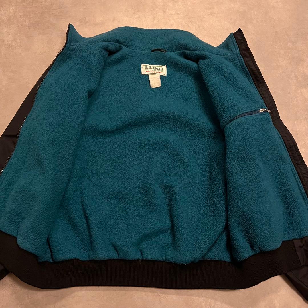 ジャケット・アウター L.L.Bean 80s Nylon shell fleece jacket