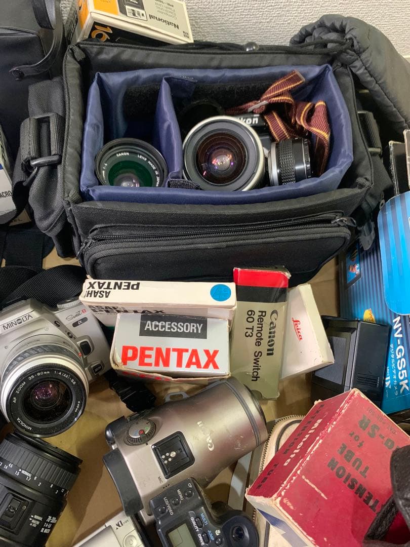 【まとめ売り】フィルムカメラ デジカメ ニコン キヤノン 他 ジャンク品