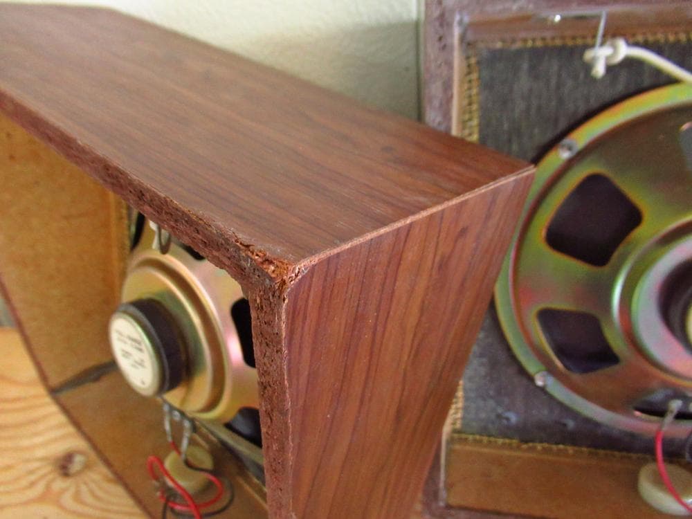 Realistic 8インチ 壁掛け スピーカー ペア 音量コントロール付き