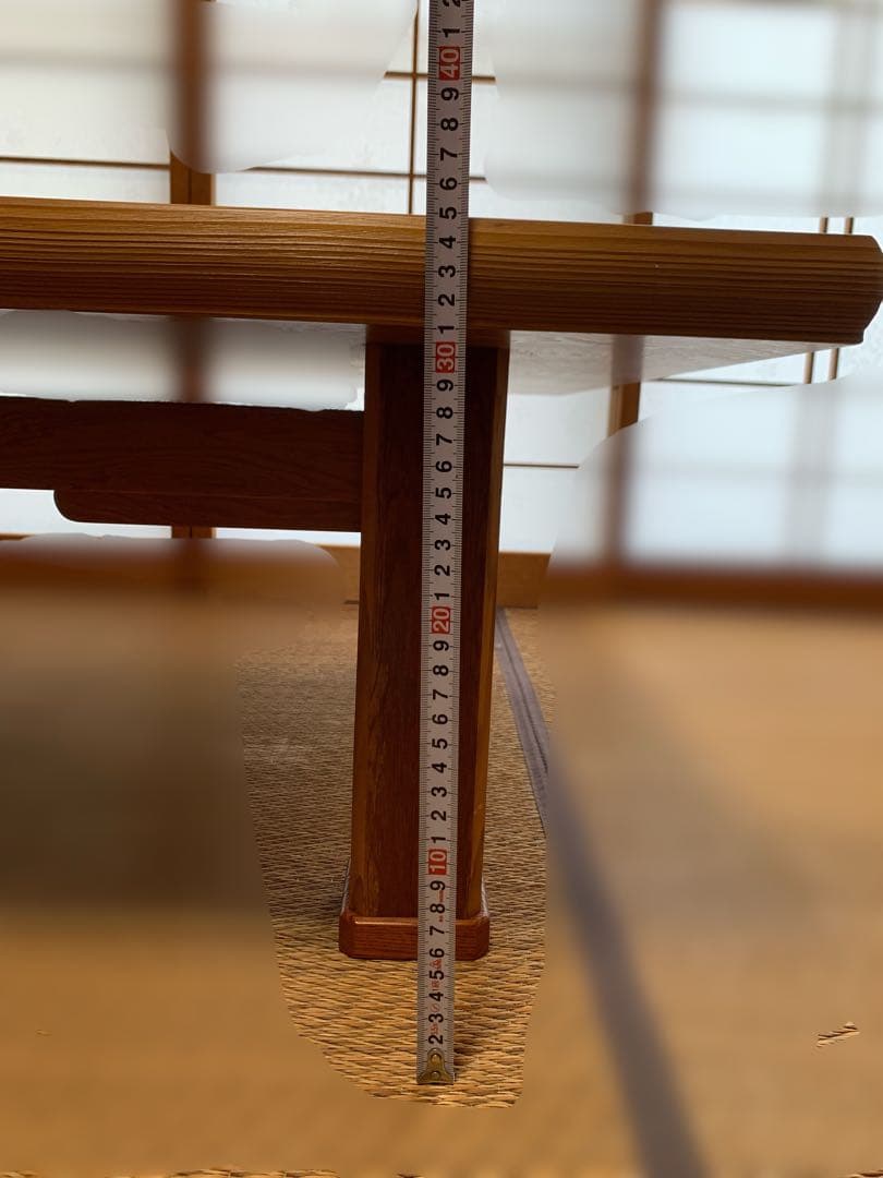屋久杉　座卓　テーブル　工芸家具 希少