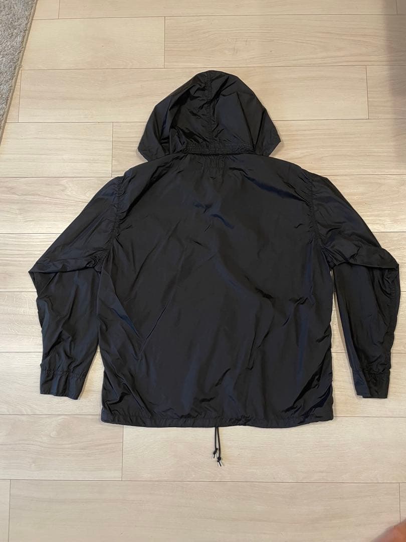 SASSAFRAS ササフラス　ナイロンアノラック　ブラック