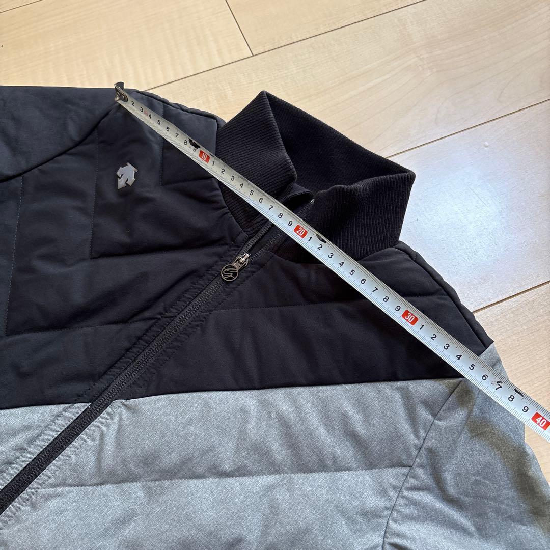 デサント　DESCENTE ゴルフ　中綿　ダウン90% ジャケット　M グレー黒