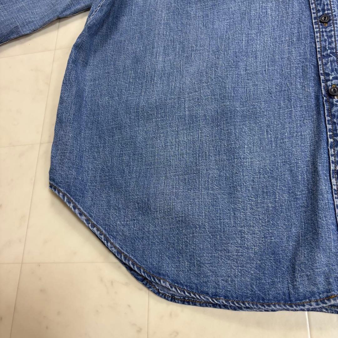 chia ◡̈♡です★美品★24AW ライトオンスデニムシャツ