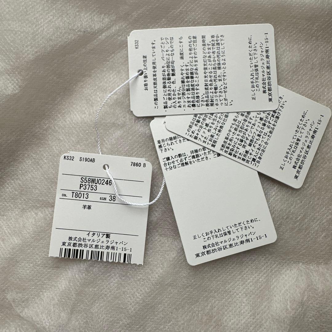 Maison Margiela 足袋ブーツ 38 6cmヒール