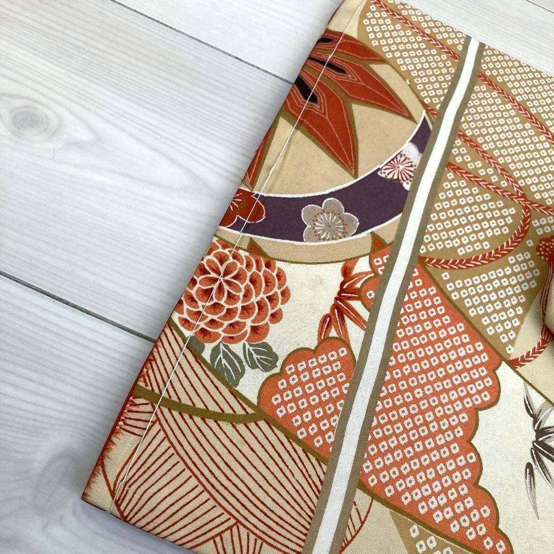 アンティーク名古屋帯　刺繍　しつけ糸付　大正ロマン　正絹　金駒刺繍　N66-26