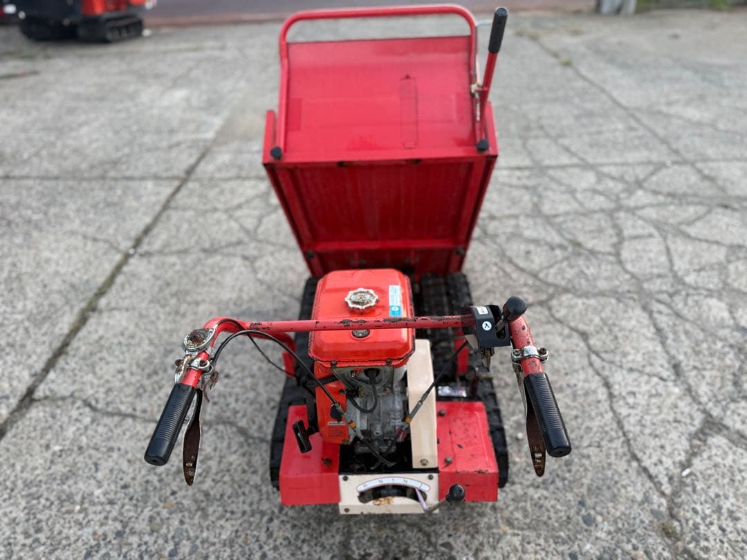 「新潟県長岡発」クボタ運搬車SC156DC ２５０キロ積み手動ダンプ動作確認済み