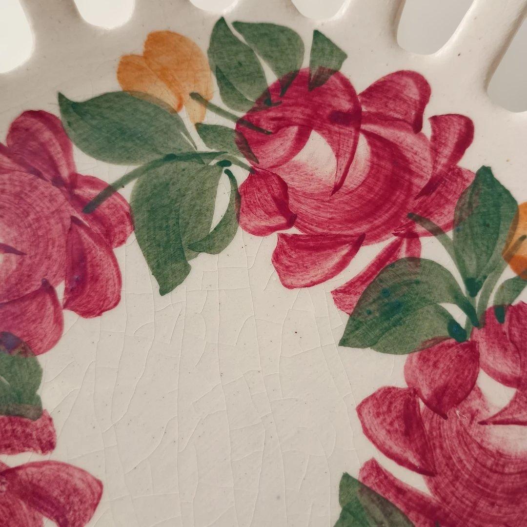 陶器皿5枚セット　ポーランド　ビンテージ　レトロ　壁掛け皿